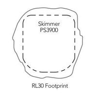 Footprint of Atlantic Water Gardens RL30 Small Skimmer Rock Lid