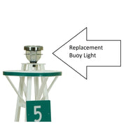Replacement Light for Amish-Made Fiberglass and Vinyl Buoy Lawn Ornaments
