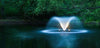 Scott Aerator Two-Light LED Fountain Lighting Set illuminating a lake fountain