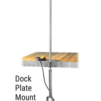 Diagram of Scott Aerator Dock Mount AquaSweep