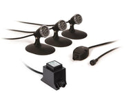 Atlantic Water Gardens Warm White LED Triple Pond Light Kit