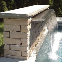 EasyPro Vianti Falls Stainless Steel Spillway with Deep 15" Lip