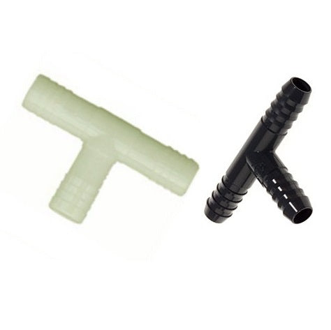 PVC Insert Tee with Barb Fittings