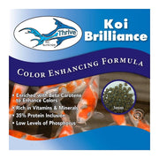 Anjon Manufacturing Thrive Koi Brilliance Color-Enhancing Formula Koi Food