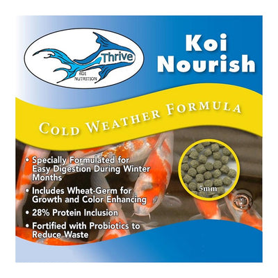 Anjon Manufacturing Thrive Koi Nourish Cold Weather Formula Fish Food