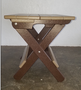 Maple Lane Furniture Poly Folding End Table