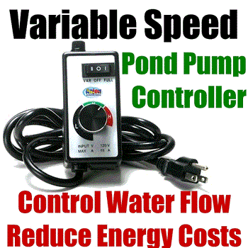 Variable Speed Pump Controller for Anjon Monsoon™ and Flood™ Pumps (Rheostat Flow Control)