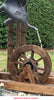 Amish-Made Decorative Rotating Wooden Waterwheels
