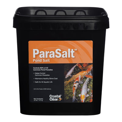 CrystalClear® ParaSalt™ Pond Salt, 10 Pound Bucket
