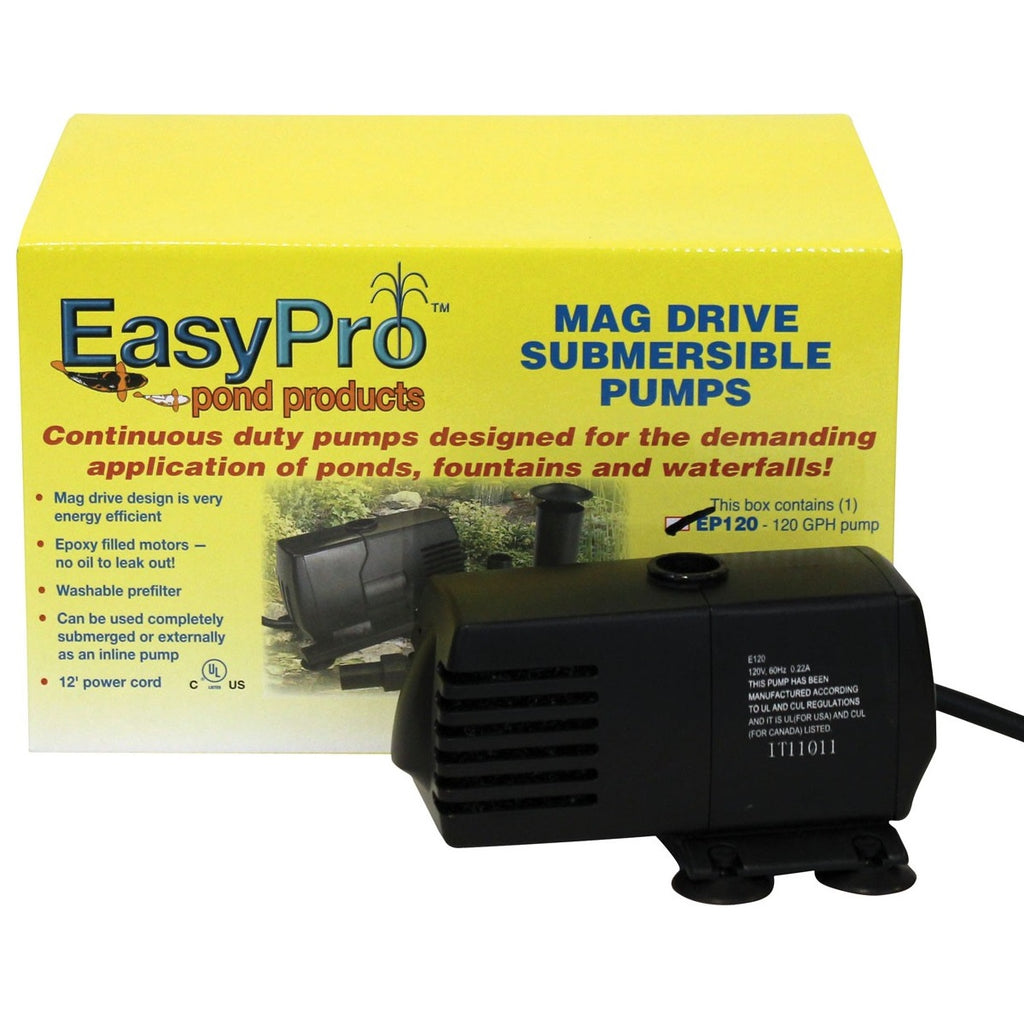 EasyPro Submersible Mag Drive Pond & Fountain Pumps